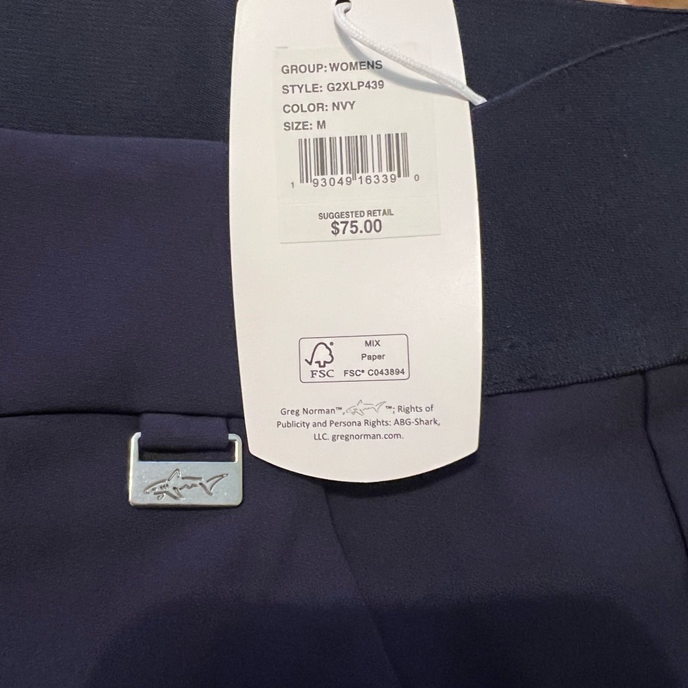 Greg Norman Collection Blue Chinos Versatile Style - Picture 6 of 7
